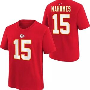 Kansas City Chiefs Mahomes Red Super Bowl LVIII Name & Number T-Shirt